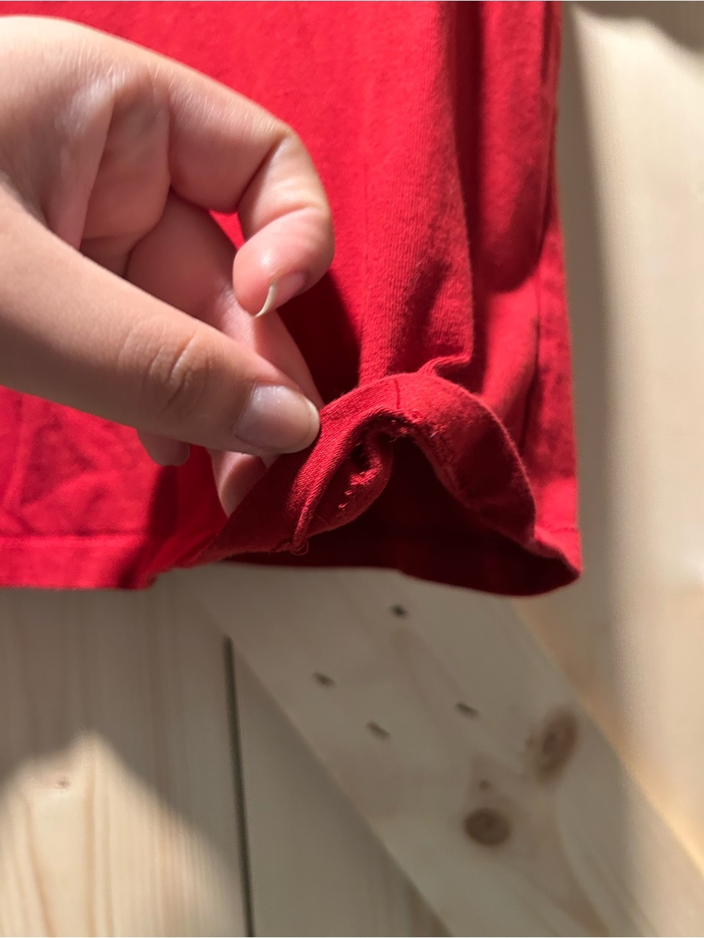 Nikki Bee Kids' Red Graphic Short Sleeve Tee - Picture 4 of 4